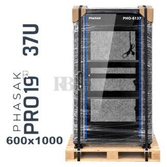 Armario Rack 37U 600x1000 | Phasak Pro PHO-6137 19 In